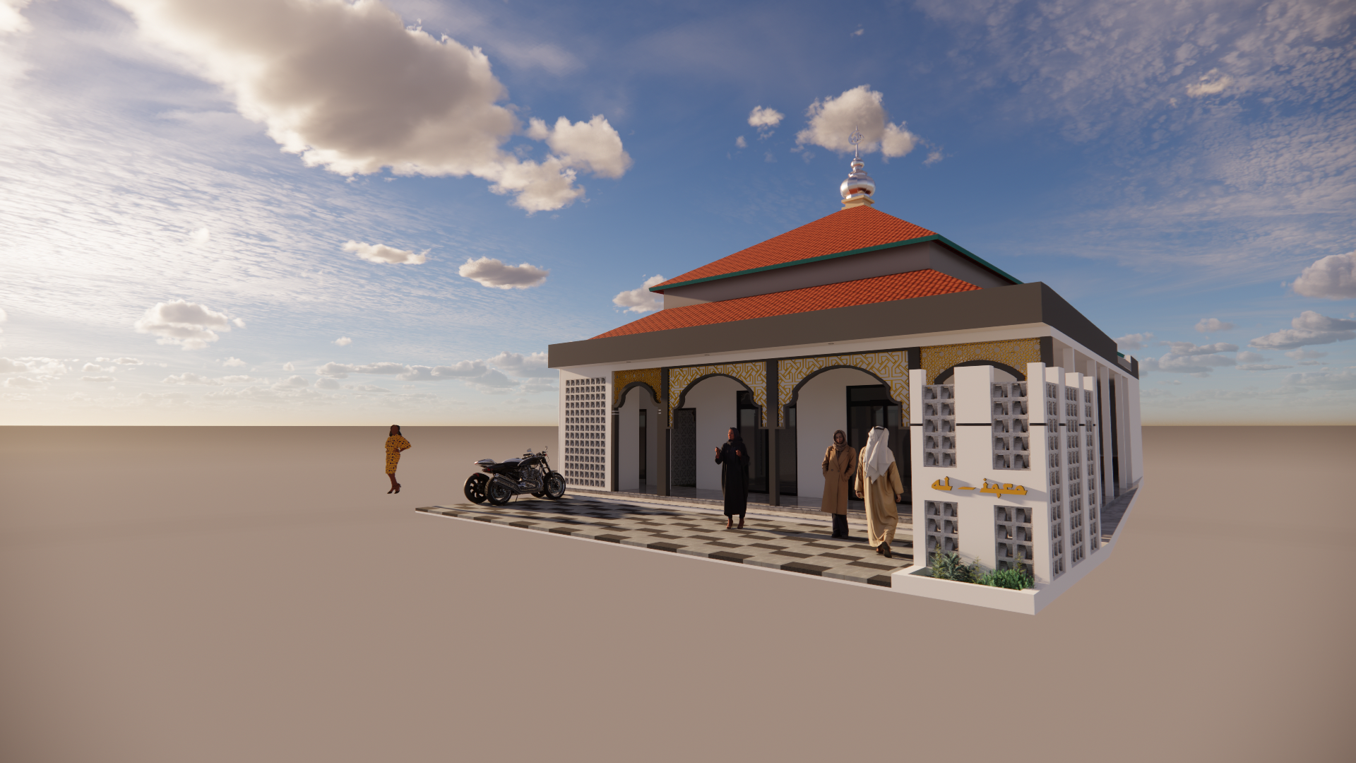 Green Zamrad Mushola